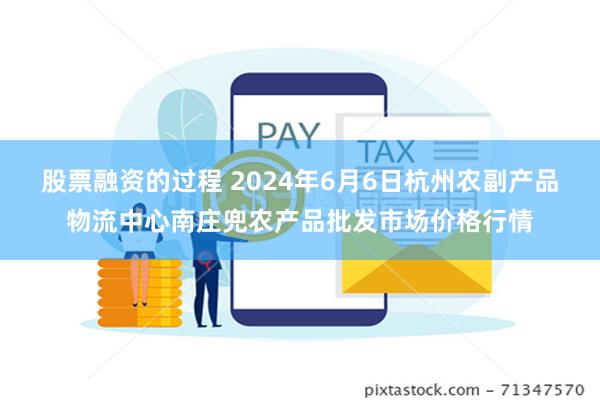 股票融资的过程 2024年6月6日杭州农副产品物流中心南庄兜农产品批发市场价格行情