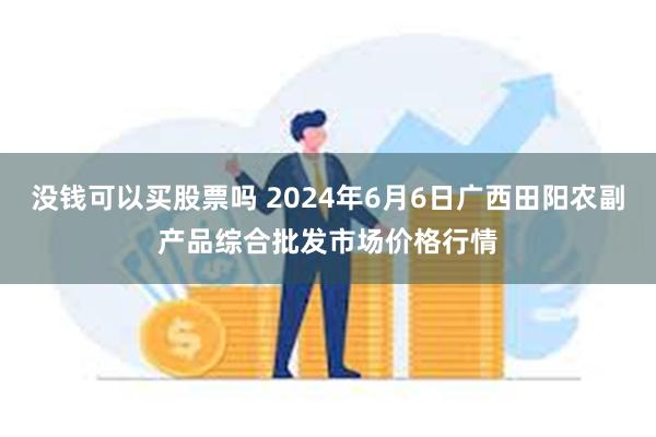 没钱可以买股票吗 2024年6月6日广西田阳农副产品综合批发市场价格行情